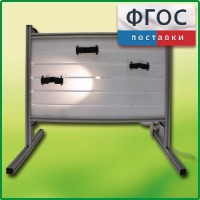 Панель с держателями и подсветкой для монтажа оборудования и проведения демонстрационных опытов по физике - fgospostavki.ru - Ногинск