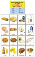 Раздаточные карточки "Продукты питания" - fgospostavki.ru - Ногинск