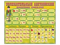 Комплект оборудования "Английский алфавит" с комплектом тематических магнитов - fgospostavki.ru - Ногинск