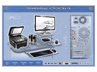 Электрифицированный информационный стенд-тренажер "Периферийные устройства персонального компьютера" с функцией контроля и обучения - fgospostavki.ru - Ногинск