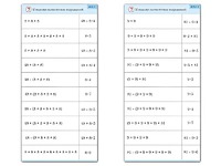 Комплект карточек (10) "Обучающий калейдоскоп. Умножение на 7, 8 и 9" - fgospostavki.ru - Ногинск