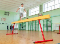 Бревно гимнастическое напольное постоянной высоты (700 мм) (5 м) - fgospostavki.ru - Ногинск