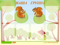 Стенд информационный для ДОУ "Наша группа" (80х110см, 6 карм., алюм. проф.) - fgospostavki.ru - Ногинск