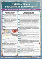 Стенд "Охрана труда в кабинете технологии" - fgospostavki.ru - Ногинск