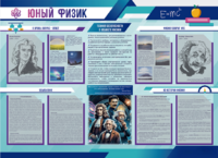 Стенд-уголок "Юный физик" - fgospostavki.ru - Ногинск