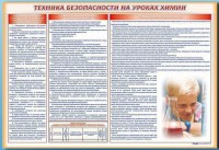 Стенд-уголок "Техника безопасности на уроках химии" - fgospostavki.ru - Ногинск