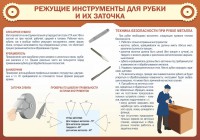 Стенд "Режущие инструменты для рубки и их заточки" - fgospostavki.ru - Ногинск