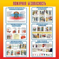 Стенд "Пожарная безопасность" Вариант 4 - fgospostavki.ru - Ногинск
