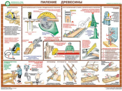 Комплект плакатов "Безопасность труда при деревообработке" - fgospostavki.ru - Ногинск