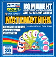 Динамические раздаточные пособия математика (веера). Устный счет, доли и дроби, геометрические формы - fgospostavki.ru - Ногинск