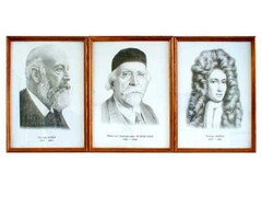 Портреты выдающихся химиков (деревянная рамка, под стеклом) - fgospostavki.ru - Ногинск
