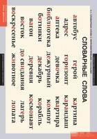 Комплект таблиц. Русский язык. Словарные слова. - fgospostavki.ru - Ногинск