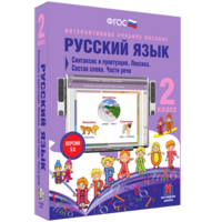 Русский язык 2 класс. Синтаксис и пунктуация. Лексика. Состав слова. Части речи - fgospostavki.ru - Ногинск