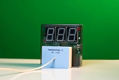 Датчик температуры с независимой индикацией (термометр демонстрационный) - fgospostavki.ru - Ногинск