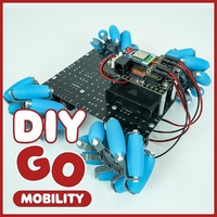 Robo kit DIYGO Мобильный робот с колесами всенаправленного движения - fgospostavki.ru - Ногинск