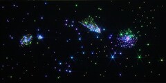Настенный фиброоптический ковер "Млечный путь" 200х100, 300 точек - fgospostavki.ru - Ногинск