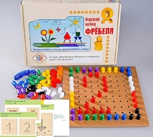 Игровой набор Фребеля "Мозаика со шнуровкой" (серия "Эксперимент") - fgospostavki.ru - Ногинск