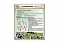 Стенд "Огневая подготовка" Вариант 1 - fgospostavki.ru - Ногинск