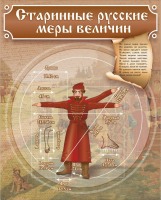 Стенд "Старинные русские меры величин" - fgospostavki.ru - Ногинск