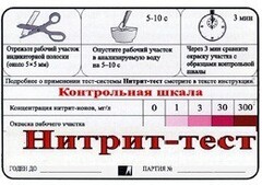 Тест-система "Нитрит-тест" - fgospostavki.ru - Ногинск