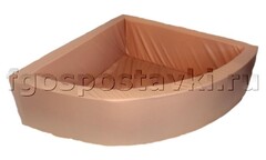 Сухой бассейн угловой полукруглый (без рисунка) - fgospostavki.ru - Ногинск