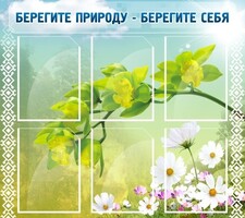 Стенд "Берегите природу - берегите себя" - fgospostavki.ru - Ногинск