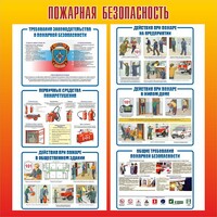 Стенд "Пожарная безопасность" Вариант 4 - fgospostavki.ru - Ногинск