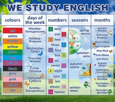 Стенд "We study english" - fgospostavki.ru - Ногинск