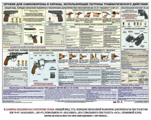 Плакат "Оружие ударно-травматического действия" - fgospostavki.ru - Ногинск