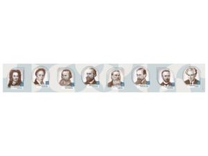 Стенд-лента "Выдающиеся ученые-историки" - fgospostavki.ru - Ногинск