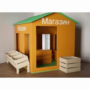 Игровой домик «Рынок» - fgospostavki.ru - Ногинск