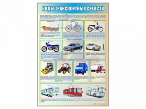 Стенд "Виды транспортных средств" - fgospostavki.ru - Ногинск