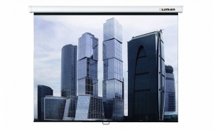 Настенный проекционный экран Lumien Eco Picture (LEP-100101) 150x150 см - fgospostavki.ru - Ногинск