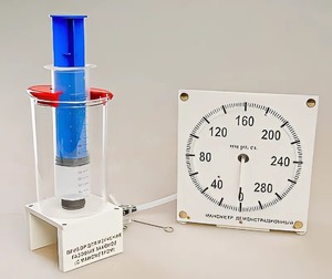 Прибор для изучения газовых законов (с манометром) - fgospostavki.ru - Ногинск