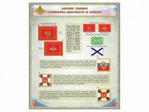 Стенд "Боевое знамя. Символы доблести и славы" - fgospostavki.ru - Ногинск