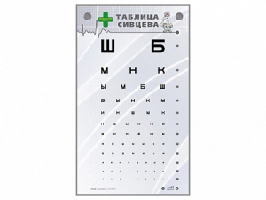 Интерактивный стенд "Таблица Сивцева" - fgospostavki.ru - Ногинск