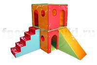 Домик игровой двухэтажный (комплект) - fgospostavki.ru - Ногинск