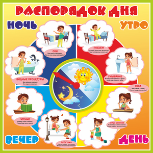 Стенд "Распорядок дня" - fgospostavki.ru - Ногинск