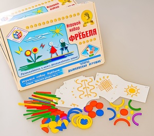 Игровой набор Фребеля "Узоры. Дымковская игрушка" (серия "Красота вокруг нас") - fgospostavki.ru - Ногинск