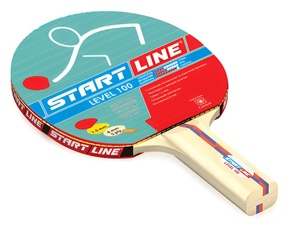 Ракетка для настольного тенниса start line level 100 прямая control - fgospostavki.ru - Ногинск