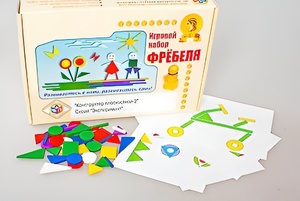Игровой набор Фребеля "Конструктор плоскостной-2" (Серия "Эксперимент") - fgospostavki.ru - Ногинск