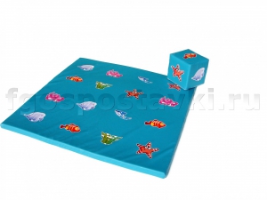 Игровой мат "Море" с кубиком - fgospostavki.ru - Ногинск