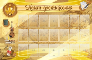 Стенд "Наши достижения" Вариант 5 - fgospostavki.ru - Ногинск