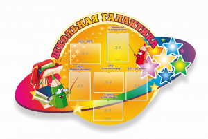 Стенд "Школьная галактика" резной стенд - fgospostavki.ru - Ногинск