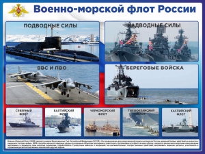 Стенд "Военно-морской флот России" - fgospostavki.ru - Ногинск