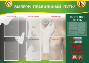 Стенд "Выбери правильный путь!" - fgospostavki.ru - Ногинск