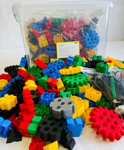 Конструктор Шестеренки (STEM Junior) 300 деталей  - fgospostavki.ru - Ногинск