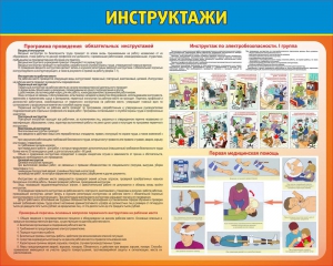 Стенд "Инструктажи" - fgospostavki.ru - Ногинск