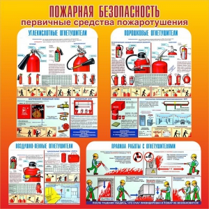 Стенд "Пожарная безопасность" Вариант 2 - fgospostavki.ru - Ногинск