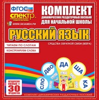 Динамические раздаточные пособия. Русский язык (веера). Читаем по слогам (слоги из двух букв). Конструируем слова (слоги из двух и трех букв). - fgospostavki.ru - Ногинск